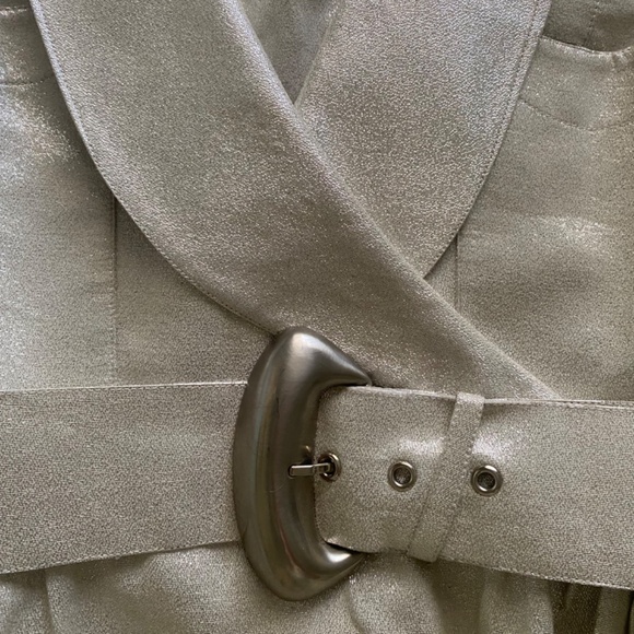 Archival Thierry Mugler silver dress - Picture 6 of 8